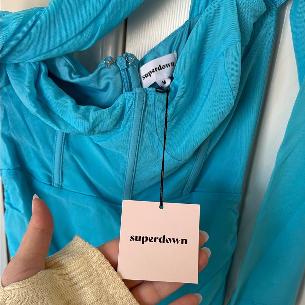 Superdown One-Shoulder Dress - Picture 5 of 5